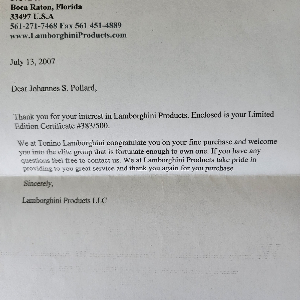 Lamborghini Watch - Picture 12 of 12